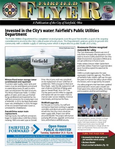 Fall edition of the Fairfield Flyer is online!