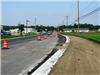 Port Union Road begins to take shape to the west of the Bypass