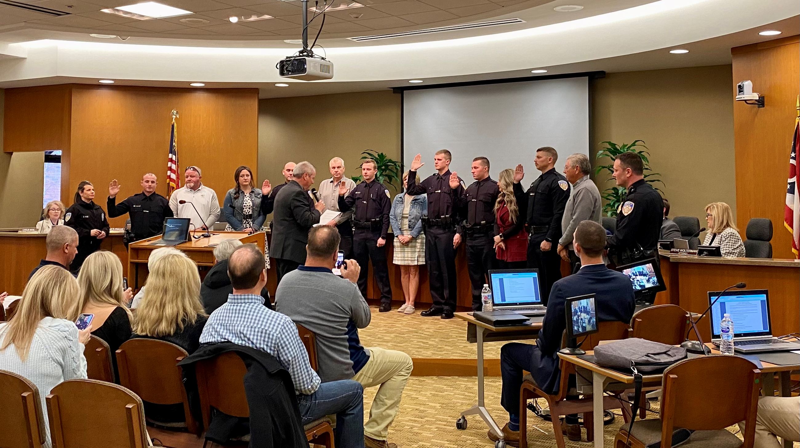 Mayor - Swearing-In (Police Department)