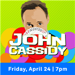 John Cassidy performs his Magic Comedy Show April 24th