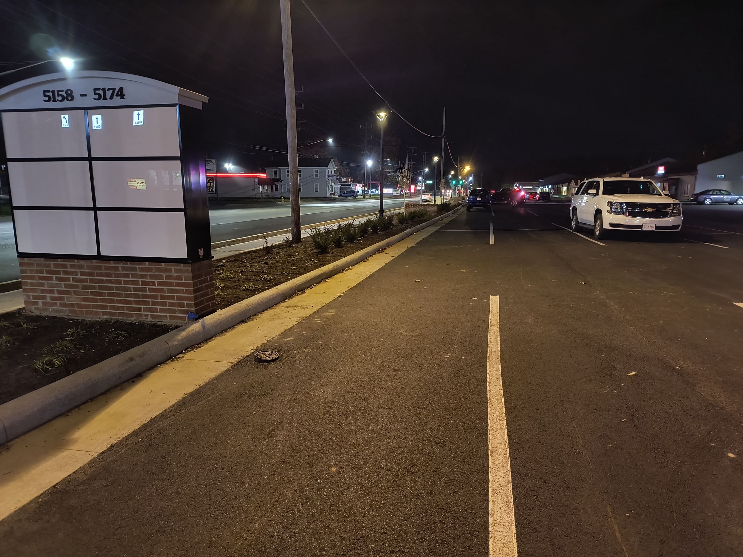 Riegert Square Nighttime