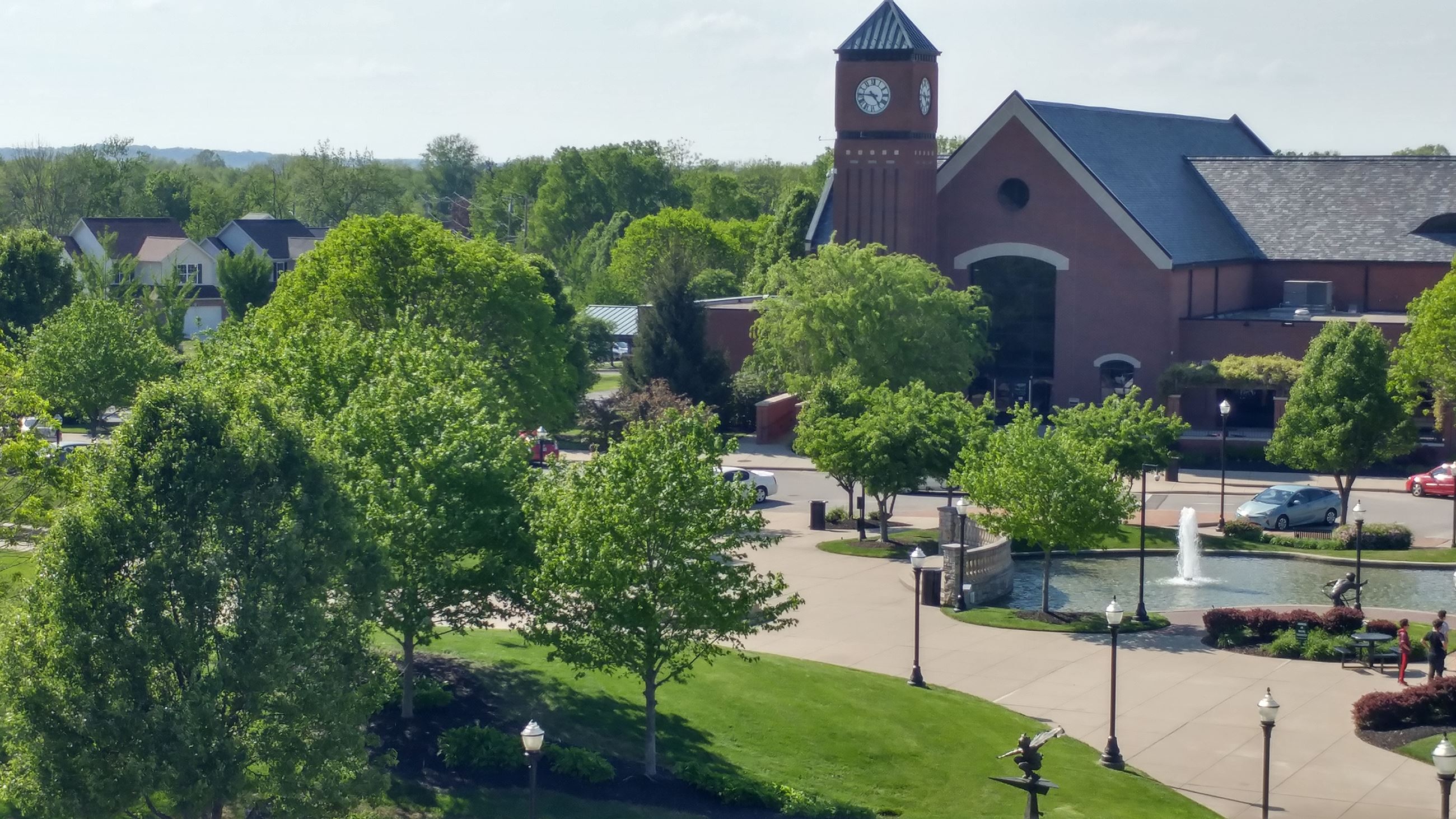 village green fountain 